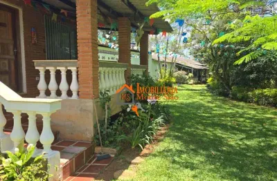 Chácara à venda, 6825 m² por r$ 750.000 - ponte alta  - guarulhos/sp