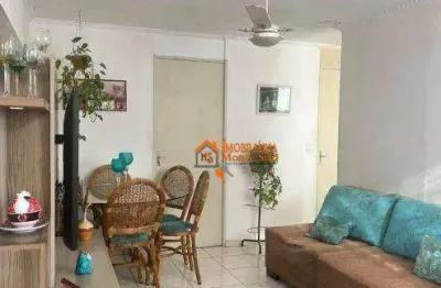Apartamento com 3 dormitórios à venda, 63 m² por r$ 340.000 - parque cecap - guarulhos/sp