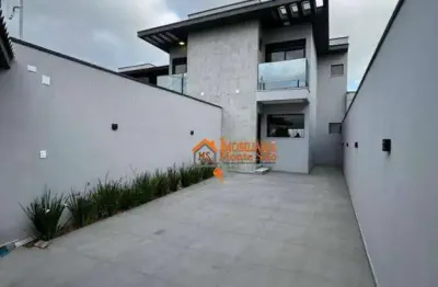 Sobrado com 3 dormitórios à venda, 92 m² por R$ 695.000,00 - Vila Nova Bonsucesso - Guarulhos/SP