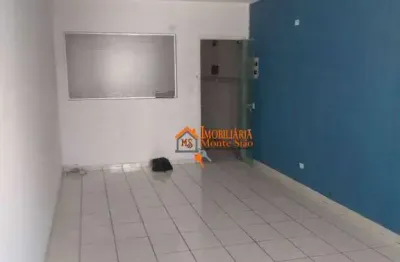 Sala para alugar, 24 m² por r$ 1.100/mês - jardim santa edwirges - guarulhos/são paulo