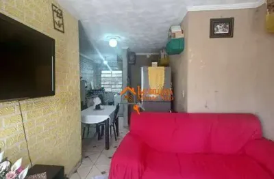 Apartamento com 2 dormitórios à venda, 44 m² por r$ 110.000,00 - lavras - guarulhos/sp