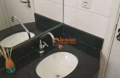 Apartamento com 2 dormitórios à venda, 45 m² por r$ 234.000 - vila alzira - guarulhos/sp