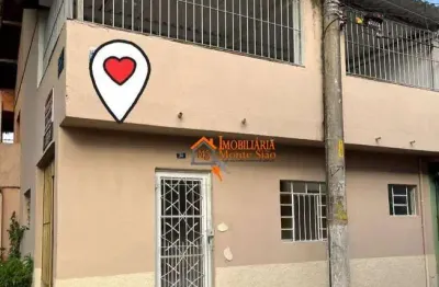 Sobrado com 2 dormitórios à venda, 64 m² por r$ 320.000 - conjunto residencial haroldo veloso - guarulhos/sp