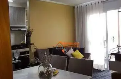 Apartamento duplex com 3 dormitórios à venda, 123 m² por r$ 619.000,00 - parque continental i - guarulhos/sp