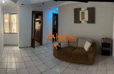 Apartamento com 2 dormitórios à venda, 50 m² por r$ 192.000,00 - vila rio de janeiro - guarulhos/sp