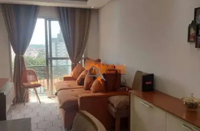 Apartamento com 2 dormitórios à venda, 54 m² por r$ 390.000,00 - macedo - guarulhos/sp