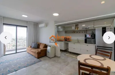 Apartamento com 2 dormitórios à venda, 69 m² por r$ 620.000,00 - vila rosália - guarulhos/sp