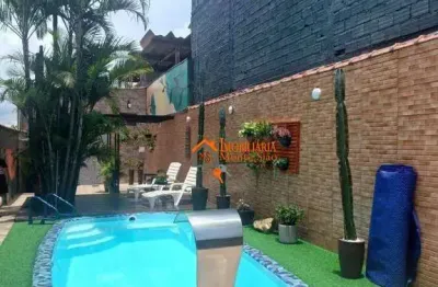 Sobrado com 2 dormitórios à venda, 192 m² por r$ 580.000,00 - cidade soberana - guarulhos/sp