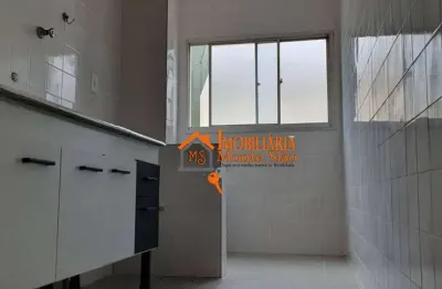 Apartamento com 2 dormitórios à venda, 56 m² por r$ 257.000 - jardim paraventi - guarulhos/sp