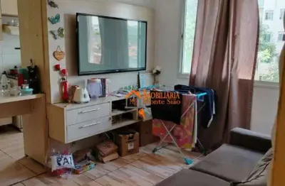 Apartamento com 2 dormitórios à venda, 43 m² por r$ 300.000,00 - cocaia - guarulhos/sp