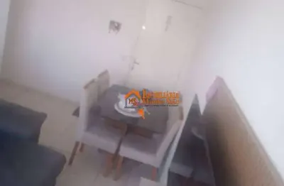 Apartamento com 2 dormitórios para alugar, 46 m² por r$ 1.400,00/mês - jardim nova cidade - guarulhos/sp