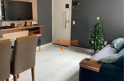 Apartamento com 2 dormitórios à venda, 49 m² por R$ 212.000,00 - Vila Nova Bonsucesso - Guarulhos/SP