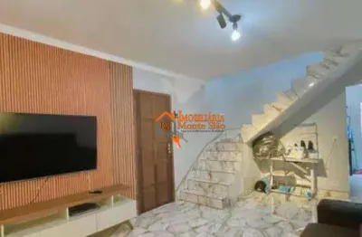 Sobrado com 2 dormitórios, 96 m² - venda por R$ 430.000 ou aluguel por R$ 3.640/mês - Cidade Jardim Cumbica - Guarulhos/SP