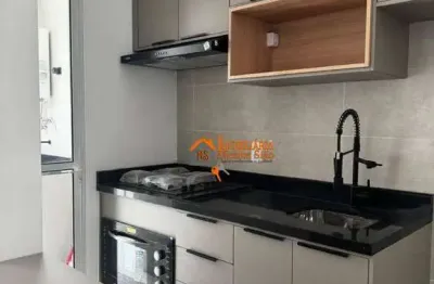 Apartamento com 2 dormitórios para alugar por R$ 4.102/mês - Vila Augusta - Guarulhos/SP
