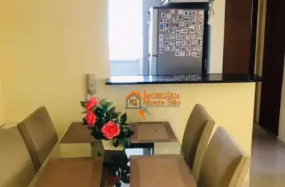 Apartamento duplex com 2 dormitórios à venda, 80 m² por r$ 300.000,00 - vila nova bonsucesso - guarulhos/sp