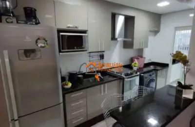Apartamento com 2 dormitórios à venda, 57 m² por r$ 360.000,00 - vila nova bonsucesso - guarulhos/sp