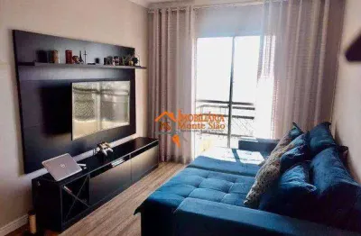 Apartamento com 3 dormitórios à venda, 82 m² por r$ 510.000,00 - vila progresso - guarulhos/sp
