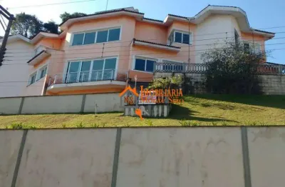 Casa com 5 dormitórios à venda, 570 m² por r$ 2.950.000,00 - caputera - arujá/sp