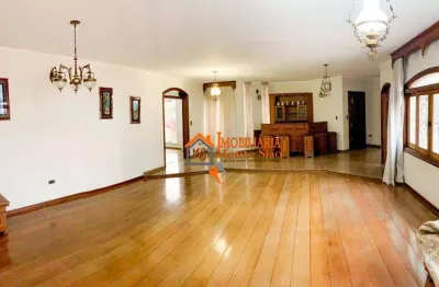 Sobrado com 4 dormitórios à venda, 530 m² por r$ 2.000.000,00 - vila galvão - guarulhos/sp