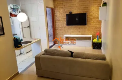Sobrado com 4 dormitórios à venda, 240 m² por r$ 580.000,00 - parque continental ii - guarulhos/sp