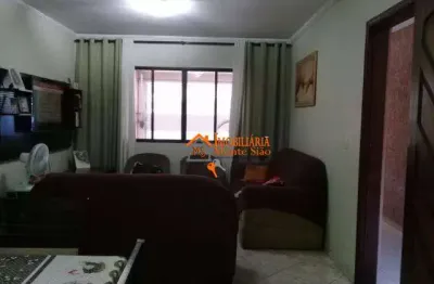 Sobrado com 4 dormitórios à venda, 216 m² por r$ 530.000,00 - parque continental - guarulhos/sp
