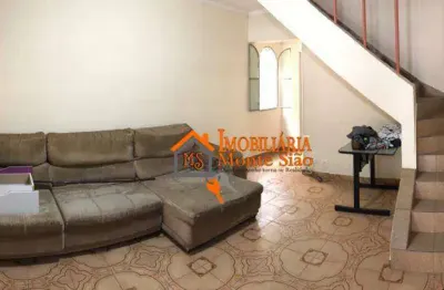 Sobrado com 3 dormitórios à venda, 164 m² por r$ 499.000,00 - jardim cocaia - guarulhos/sp
