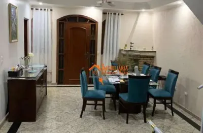Sobrado com 4 dormitórios à venda por r$ 2.200.000,00 - parque renato maia - guarulhos/sp
