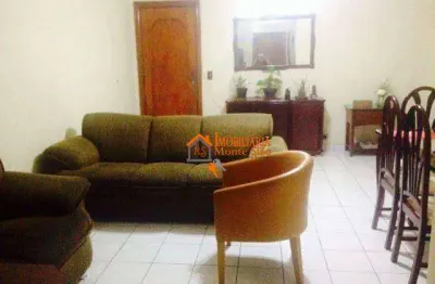 Apartamento com 3 dormitórios à venda, 140 m² por r$ 479.250,00 - jardim guimarães - guarulhos/sp