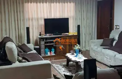 Sobrado com 4 dormitórios à venda, 275 m² por r$ 1.000.000,00 - vila barros - guarulhos/sp