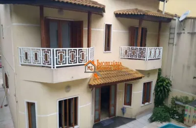 Sobrado com 3 dormitórios à venda, 305 m² por r$ 1.275.000,00 - jardim santa clara - guarulhos/sp