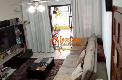 Sobrado com 2 dormitórios à venda, 125 m² por r$ 636.000,00 - jardim santa cecília - guarulhos/sp
