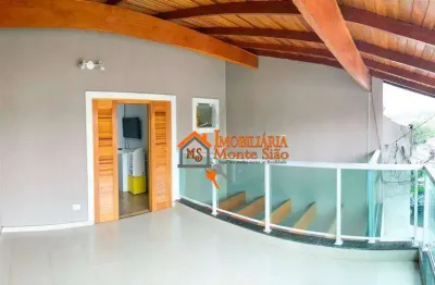 Sobrado com 4 dormitórios à venda, 287 m² por r$ 933.000,00 - jardim adriana - guarulhos/sp