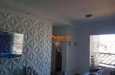 Apartamento com 2 dormitórios à venda, 52 m² por r$ 244.000,00 - jardim iporanga - guarulhos/sp