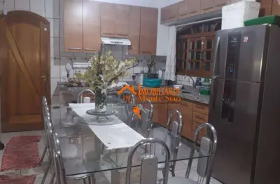 Sobrado com 3 dormitórios à venda por r$ 679.000,00 - parque flamengo - guarulhos/sp