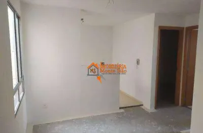 Apartamento com 2 dormitórios à venda, 48 m² por r$ 228.000,00 - água chata - guarulhos/sp