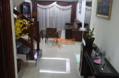 Sobrado com 3 dormitórios à venda, 131 m² por r$ 954.000,00 - jardim santa clara - guarulhos/sp