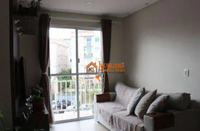 Apartamento com 2 dormitórios à venda, 49 m² por r$ 224.000,00 - jardim guilhermino - guarulhos/sp