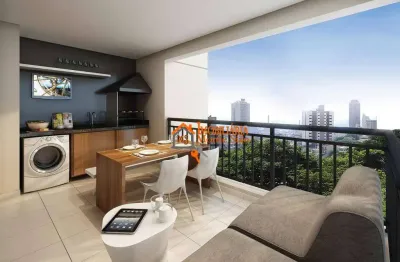 Apartamento com 2 dormitórios à venda, 56 m² por r$ 528.424,00 - jardim flor da montanha - guarulhos/sp