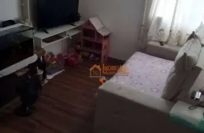 Apartamento com 2 dormitórios à venda, 44 m² por r$ 212.000,00 - jardim são luis - guarulhos/sp