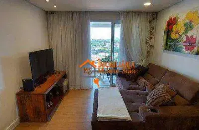 Apartamento com 2 dormitórios à venda, 65 m² por r$ 550.000,00 - vila rosália - guarulhos/sp