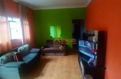 Sobrado com 2 dormitórios à venda, 150 m² por r$ 403.000,00 - jardim são joão - guarulhos/sp