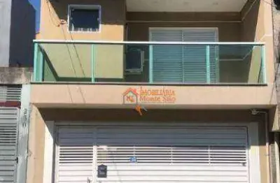 Sobrado com 3 dormitórios à venda, 125 m² por r$ 690.000,00 - jardim silvia - guarulhos/sp