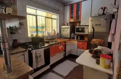 Sobrado com 4 dormitórios à venda, 280 m² por r$ 650.000,00 - parque continental - guarulhos/sp