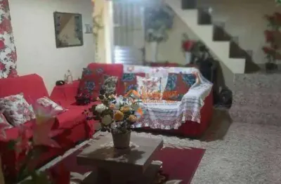 Sobrado com 4 dormitórios à venda, 125 m² por r$ 307.000,00 - parque santos dumont - guarulhos/sp