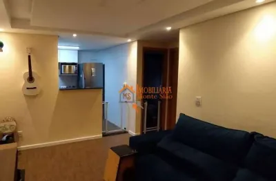 Apartamento com 2 dormitórios à venda, 42 m² por r$ 250.000,00 - água chata - guarulhos/sp