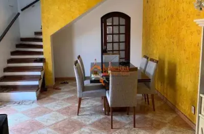 Sobrado com 6 dormitórios à venda, 200 m² por r$ 795.000,00 - jardim santa bárbara - guarulhos/sp
