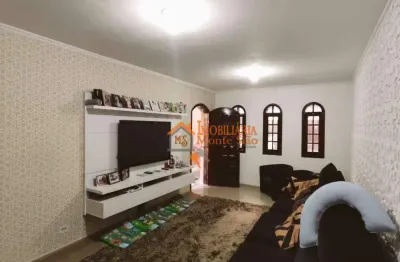 Sobrado com 3 dormitórios à venda, 195 m² por r$ 680.000,00 - vila hulda - guarulhos/sp