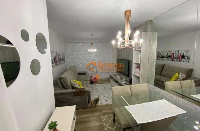 Apartamento com 2 dormitórios à venda, 59 m² por r$ 508.800,00 - picanco - guarulhos/sp
