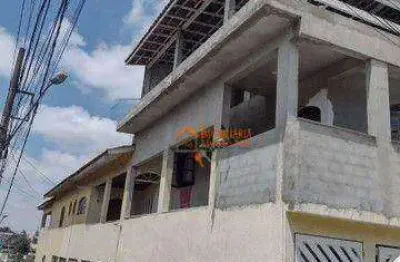 Sobrado com 5 dormitórios à venda por r$ 1.000.000,00 - jardim palmira - guarulhos/sp
