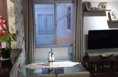 Apartamento para compra no condominio parque santa monica com 2 dormitórios à venda, 41 m² por r$ 228.000 - água chata - guarulhos/sp